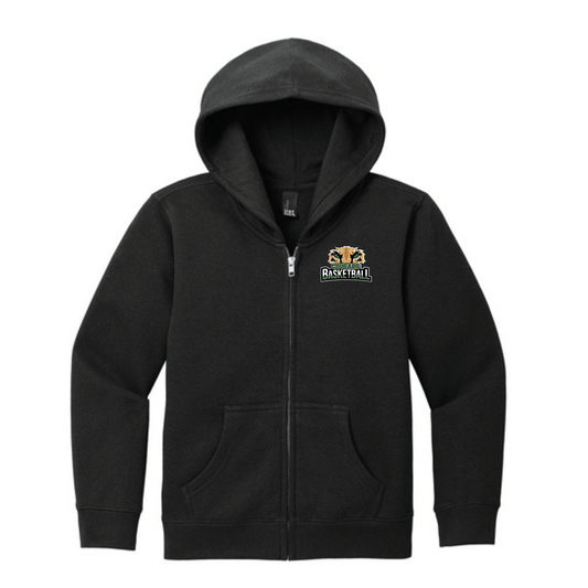 Cougars Basketball | Youth Zip-Up Sweatshirt