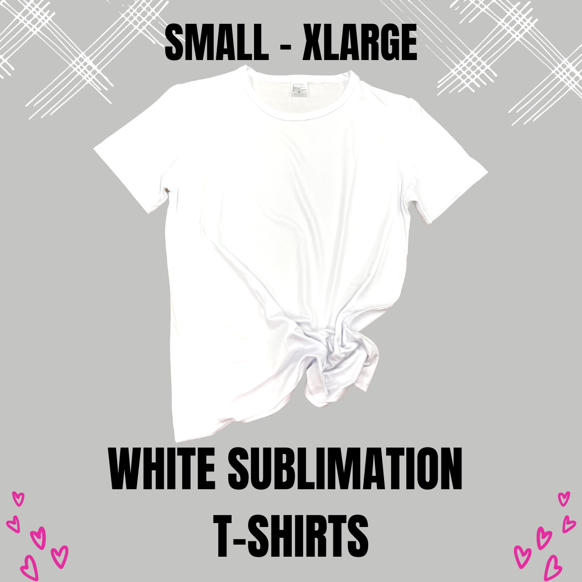 Sublimation Crew Neck Tee Shirt
