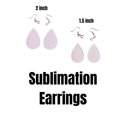 Sublimation Earrings