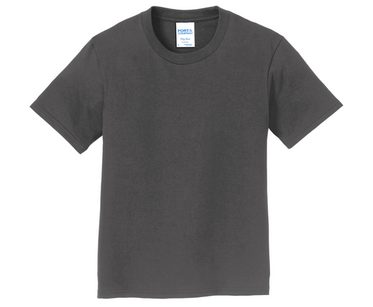 Port & Company® Youth Fan Favorite™ Tee | Charcoal