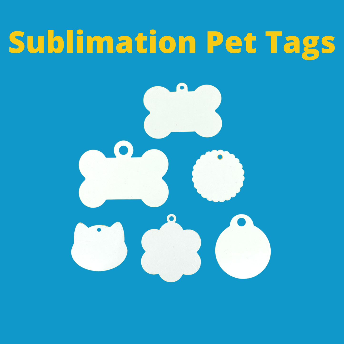 Sublimation Pet Tags