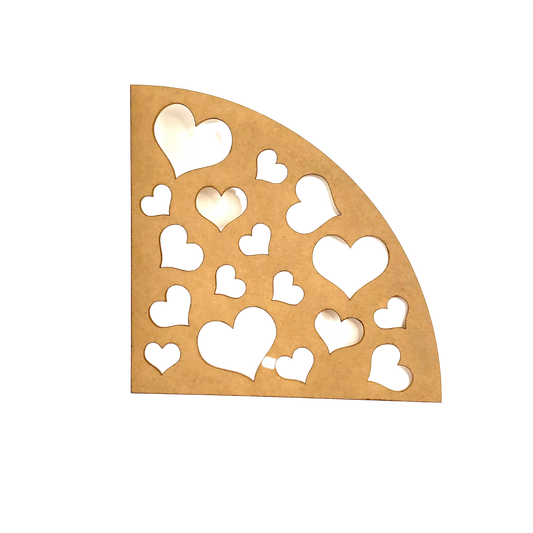 Hearts Bleach Sleeve Template