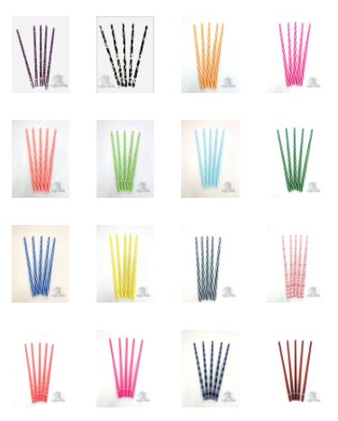Mystery Pack Decorative Straws (set of 5)
